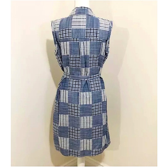 TOMMY HILFIGER
Sleeveless Patchwork Shirtdress, size 12. Great for 4th of July! - Picture 5 of 11